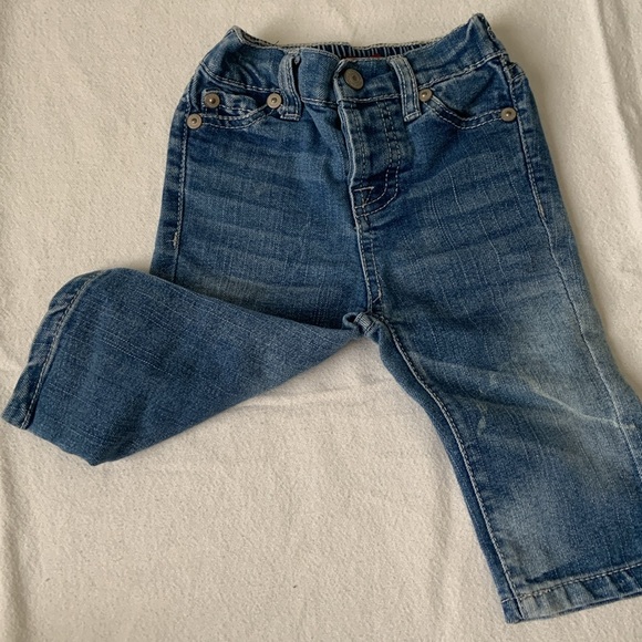 Unisex Baby Denim Bottoms size 6-9m - Picture 2 of 4
